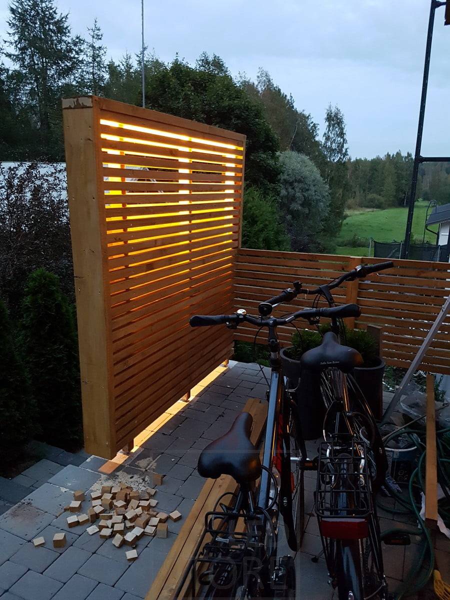 Cinta de leds para iluminación atmosférica en exteriores. Ledstore.fi