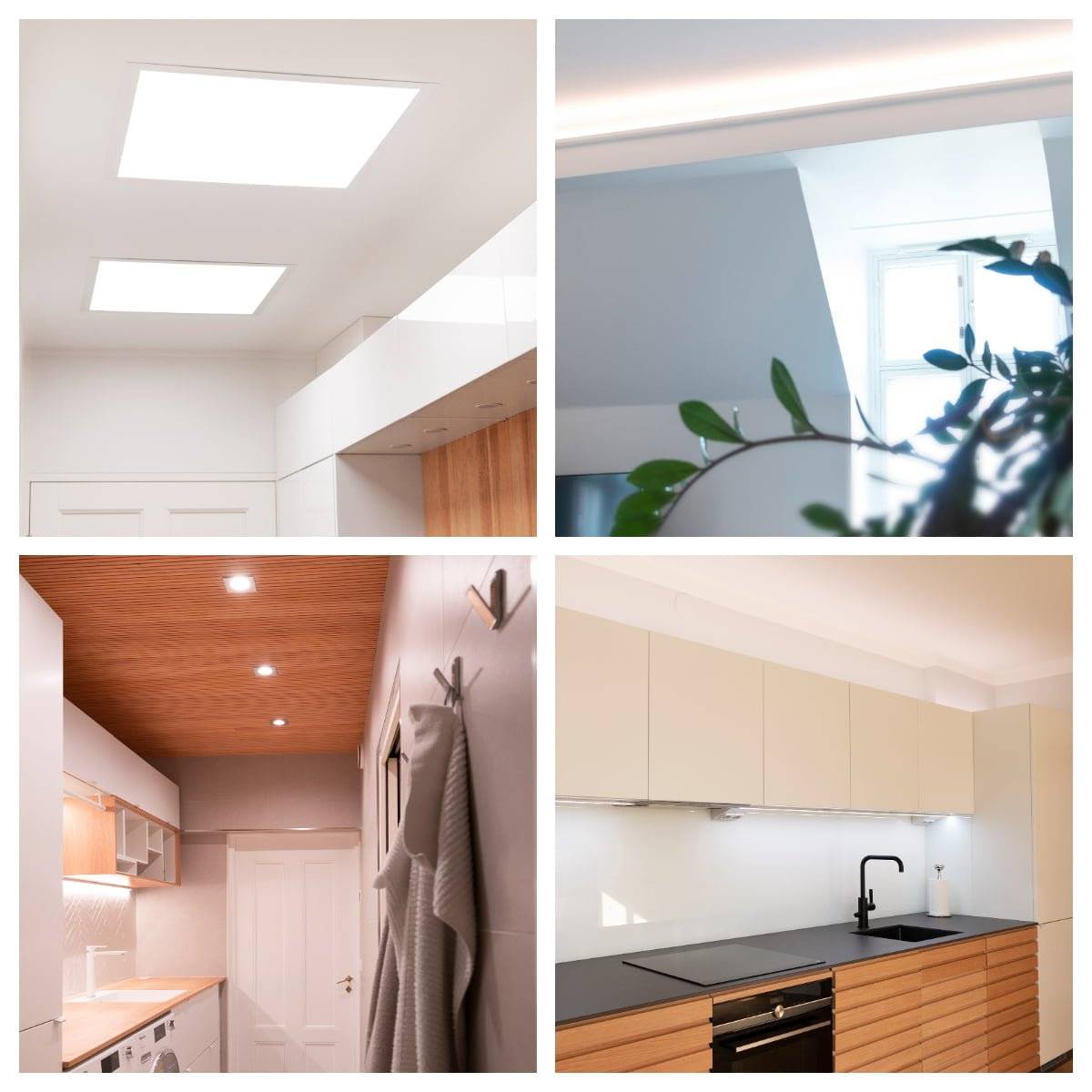 La iluminación desempeña un papel importante en la funcionalidad y el confort de tu hogar. Las luminarias LedStore pueden integrarse perfectamente en una casa inteligente free@home.