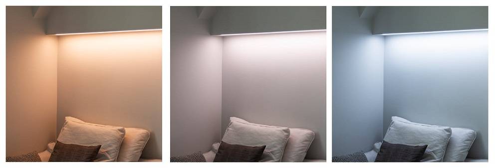CCT led ribbon light cambia la atmósfera