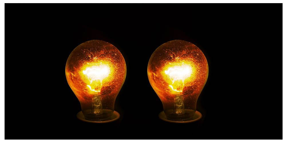 ¿Por qué parpadean las luces LED en la cámara? Bombillas tradicionales. Foto: Pexels