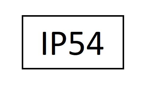 Clase IP - IP54