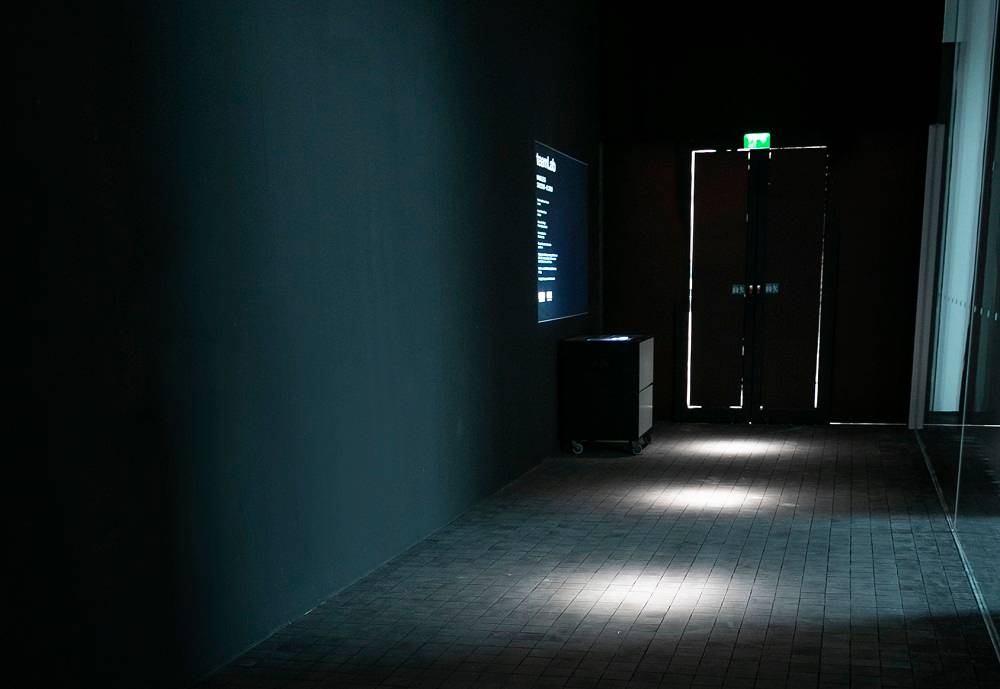 Iluminación de riel en Amos Rex