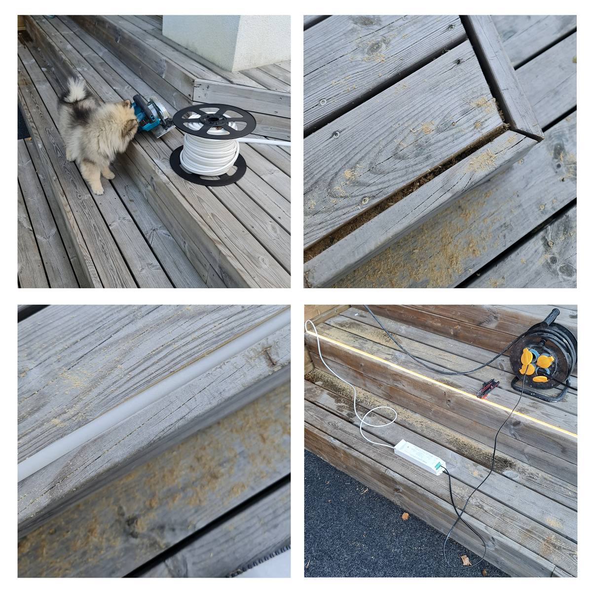 Cinta led para terraza