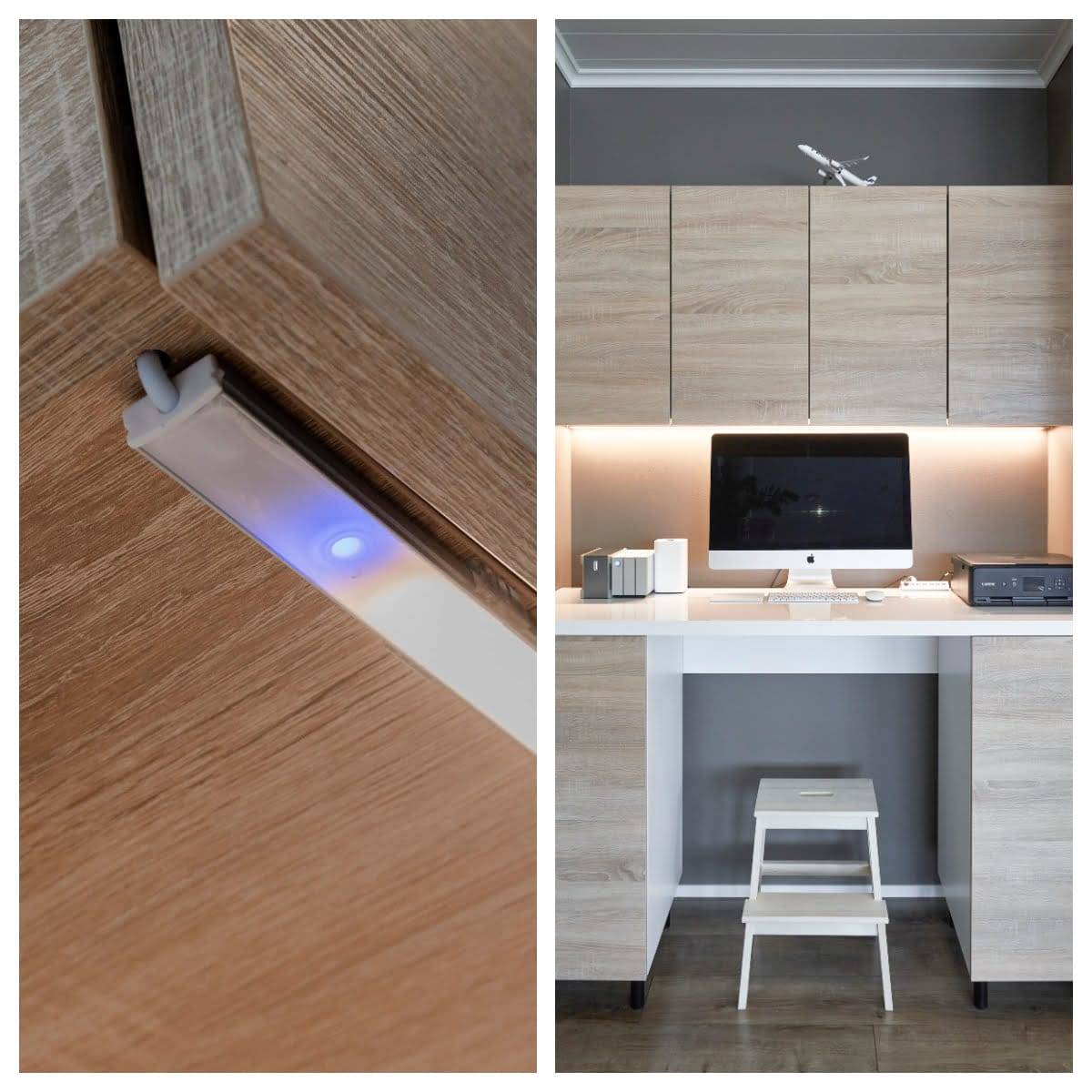 iluminación led de trabajo con tira led y perfil de aluminio, LedStore.fi
