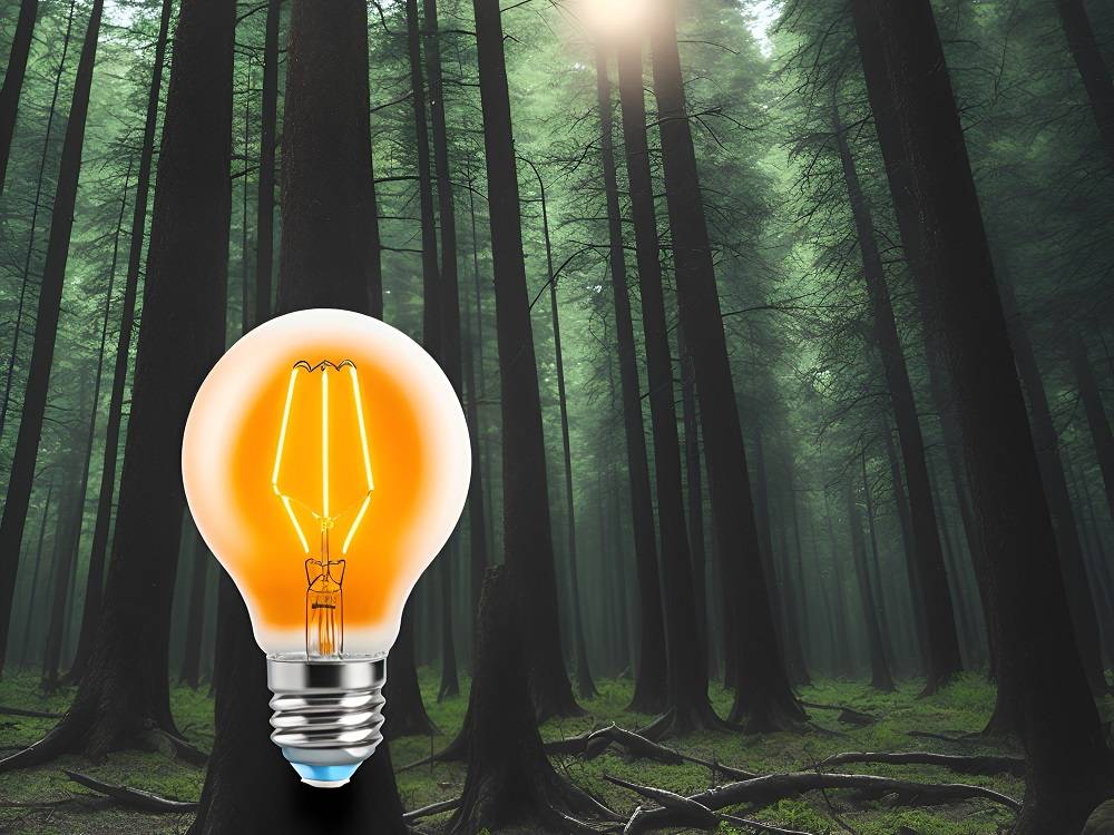Internet pregunta por la lámpara led en el bosque