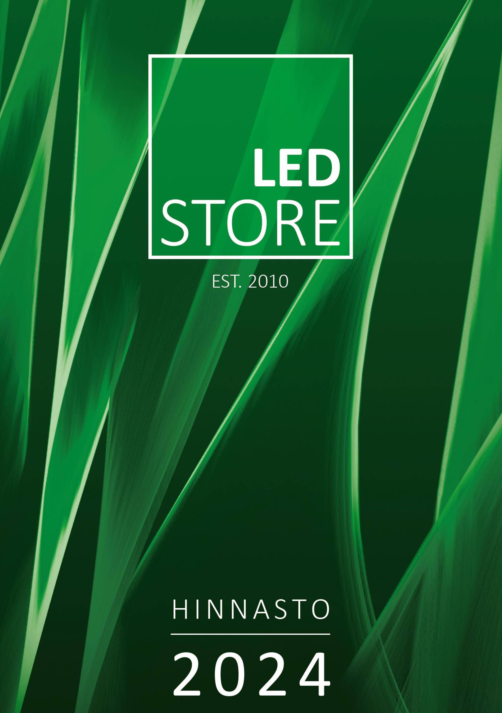 Portada de la lista de precios del catálogo LedStore 2024