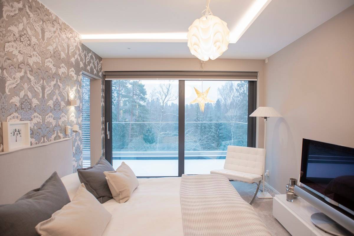 La iluminación del dormitorio es importante para el bienestar