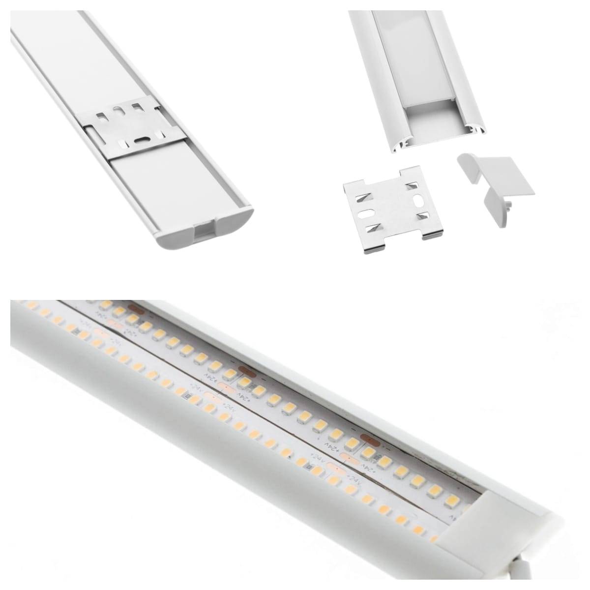 SLIM2 perfil led ancho