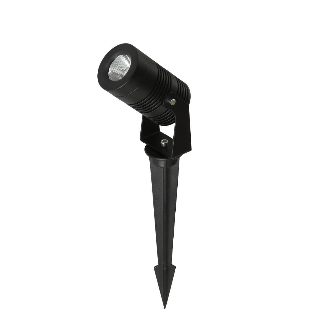 luminaria de suelo TILT negra LedStore.fi