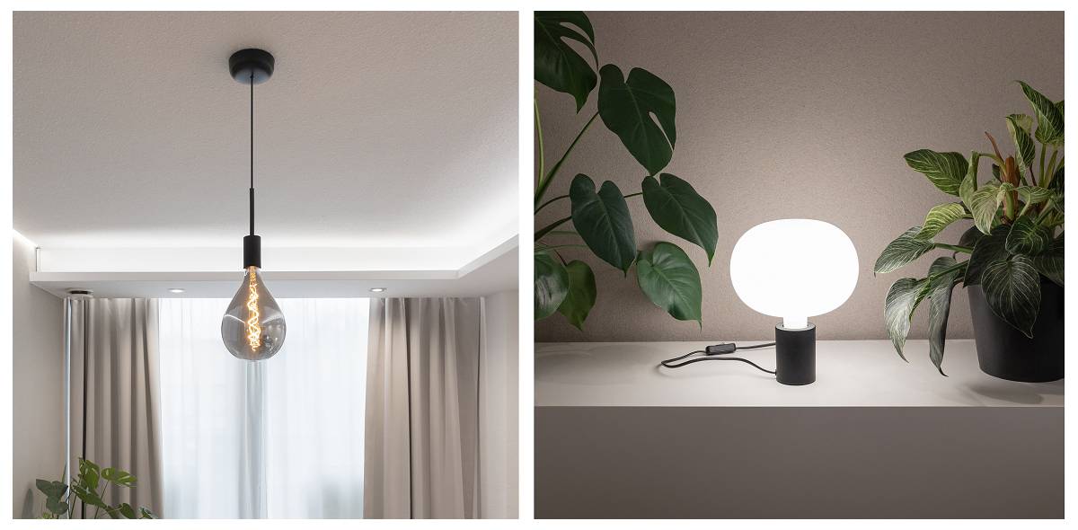 El lumen es diferente en dos bombillas decorativas de filamento LED distintas