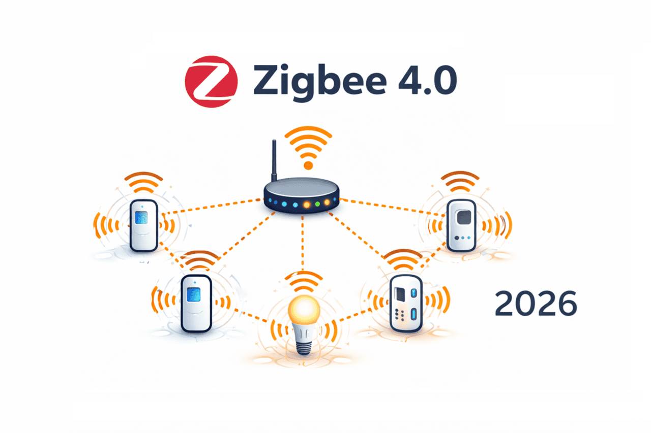 Zigbee 4.0 ahora y en el futuro (2026) Zigbee 4.0 ahora y en el futuro