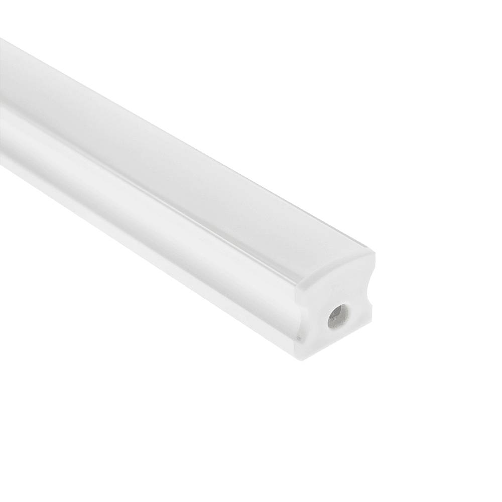 Perfil de aluminio blanco de LedStore para montaje en superficie