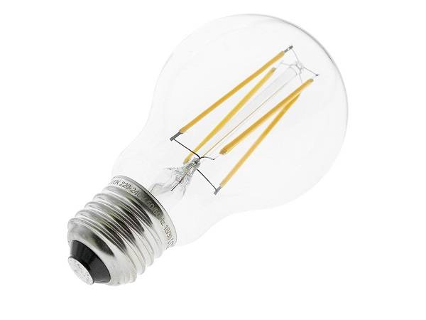 Bombilla LED de filamento en el artículo ¿qué es el led?
