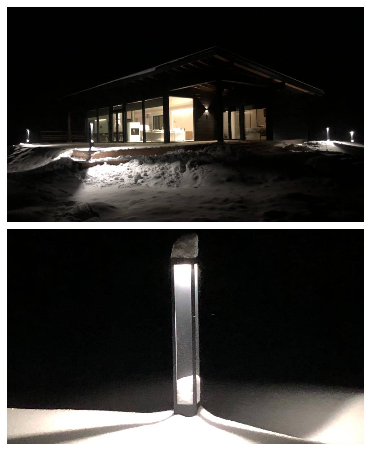 La iluminación exterior forma parte del diseño de iluminación