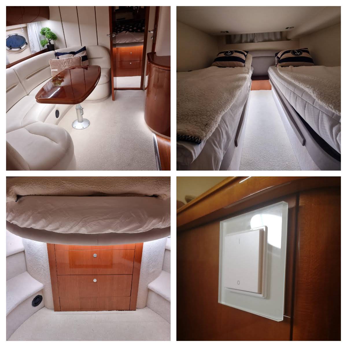 iluminación para barcos, tira de leds y control inalámbrico
