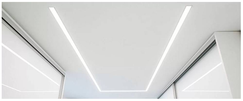 ¿Por qué las tiras de luz led necesitan un perfil de aluminio? - Perfil led empotrable en el techo