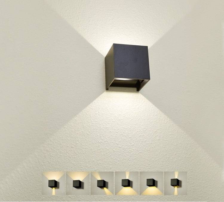 Pared Funk de LedStore en negro