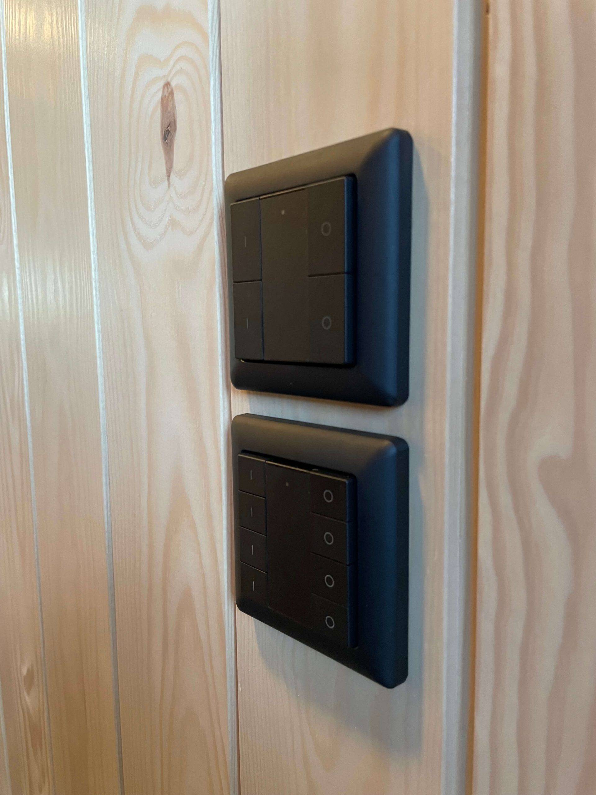 Botones inalámbricos Zigbee.
